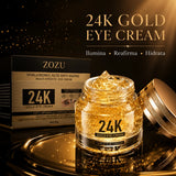 Crema de Ojos Oro 24K con Ácido Hialurónico