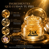 Crema de Ojos Oro 24K con Ácido Hialurónico