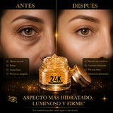 Crema de Ojos Oro 24K con Ácido Hialurónico